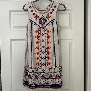 Embroidered Anthropologie dress